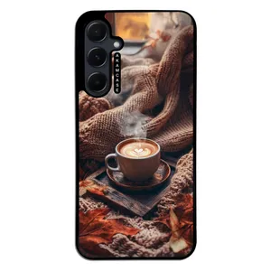 AKAM AMC-WSGA55-COFFEE-17 Cover For Samsung Galaxy A55