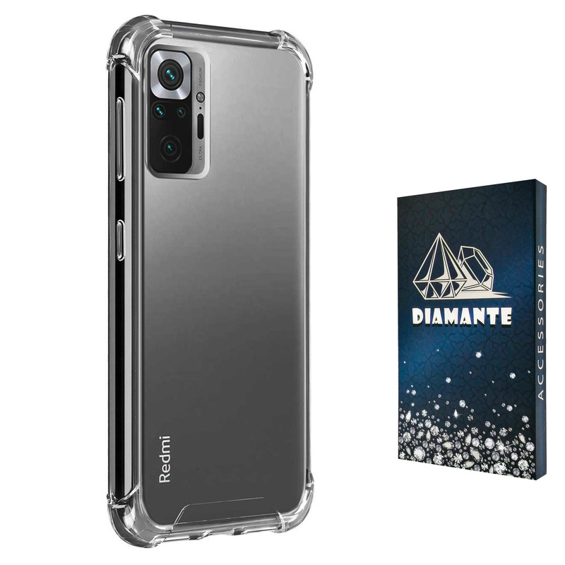 کاور دیامانته مدل shiny navy مناسب برای گوشی موبایل شیائومی Redmi 10 / Redmi 10 Prime