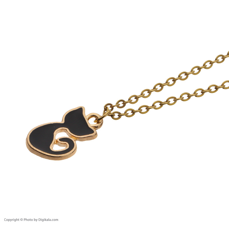 آویز ساعت زنانه مدل گربه کد c10