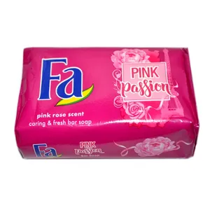 صابون شستشو فا مدل rose وزن 125 گرم بسته 6 عددی