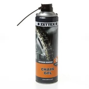 اسپری روان کننده زنجیر زتکس مدل CHAIN GEL 7438  حجم 500 میلی لیتر