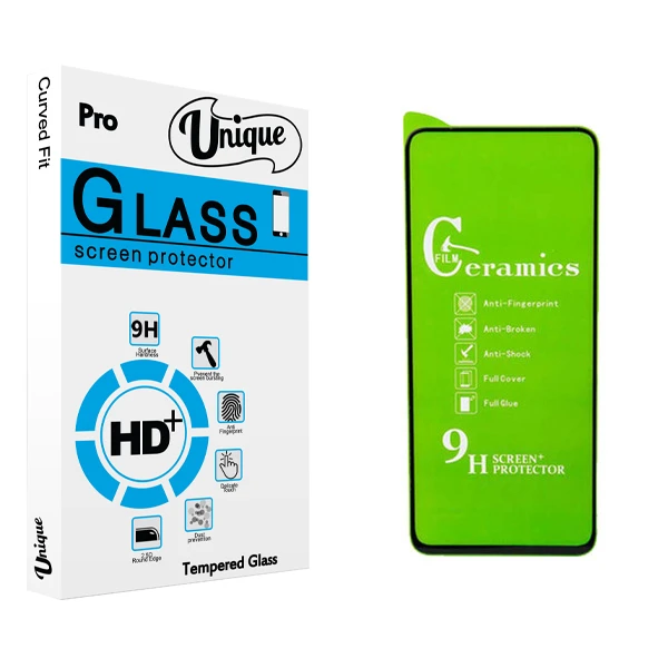 محافظ صفحه نمایش سرامیکی يونيک مدل +Clear مناسب برای گوشی موبایل سامسونگ Galaxy A52