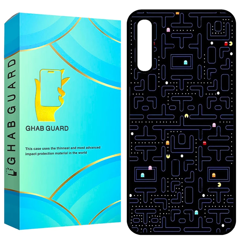 کاور قاب گارد طرح پکمن مدل GCHPA50 مناسب برای گوشی موبایل سامسونگ Galaxy A50 / A50s / A30s 