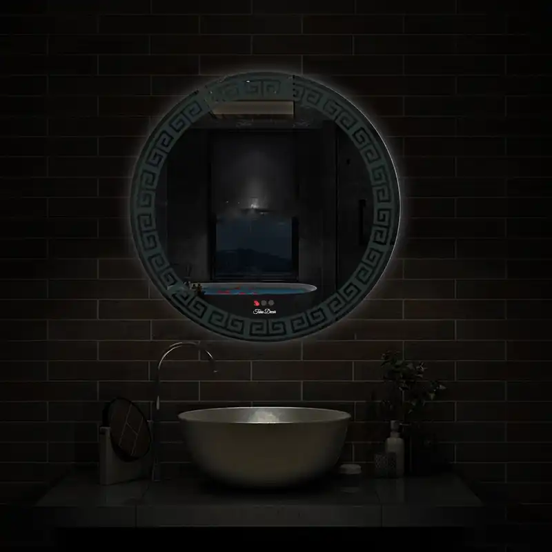 آینه سرویس بهداشتی تارا دکور مدل حرکتی کد ic109