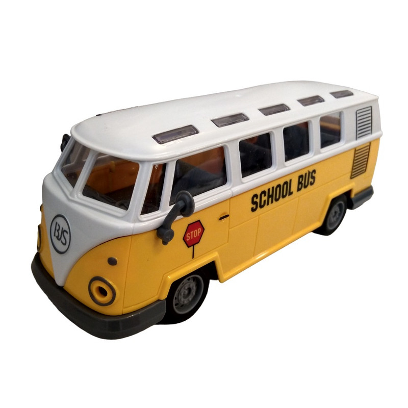 ماشین بازی کنترلی مدل اتوبوس مدرسه طرح فولکس واگن