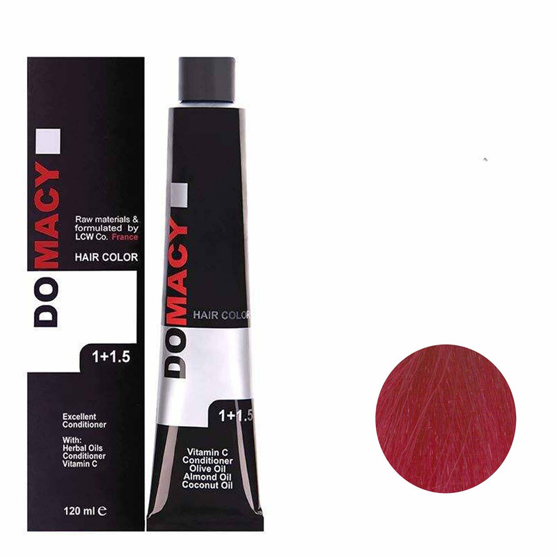 رنگ مو دوماسی سری ارغوانی شماره 6.260 حجم 120 میلی لیتر رنگ ارغوانی روشن