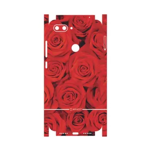 MAHOOT Red-Flower-FullSkin Cover Sticker for Xiaomi MI 8 Lite