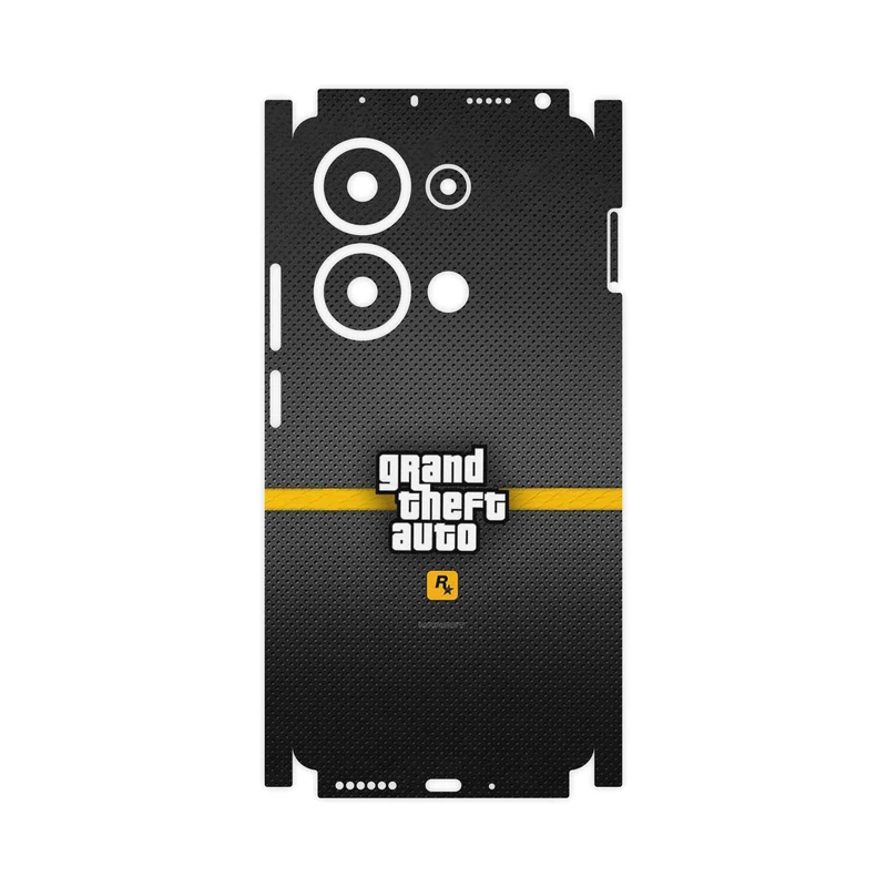 برچسب پوششی ماهوت مدل GTA-FullSkin مناسب برای گوشی موبایل شیائومی Redmi Note 13 Pro 4G
