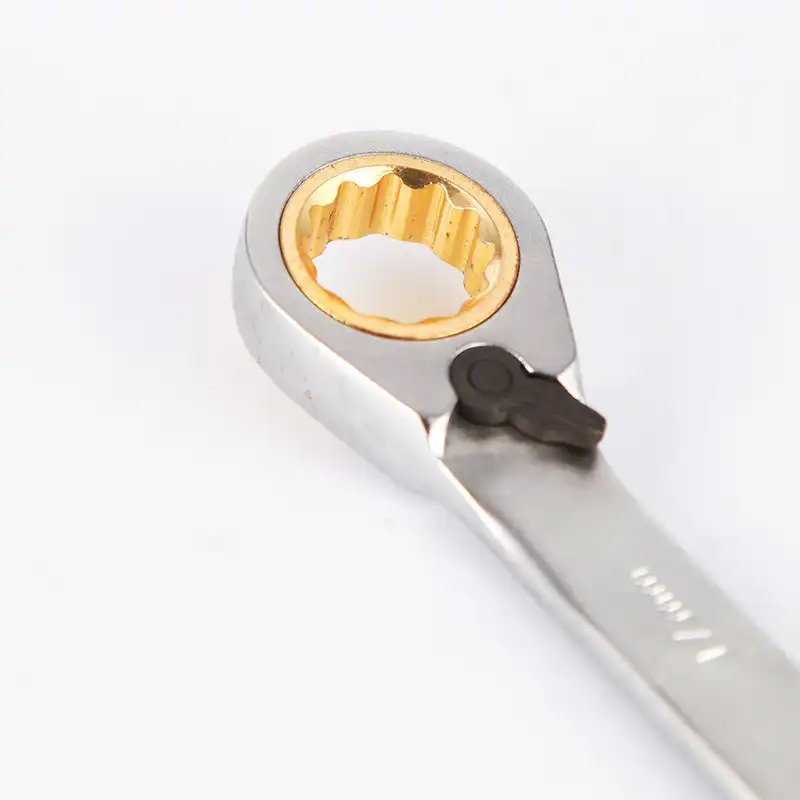 آچار یکسر تخت یکسر رینگ جغجغه ای کیندو مدل 15562 سایز 12 میلی متر