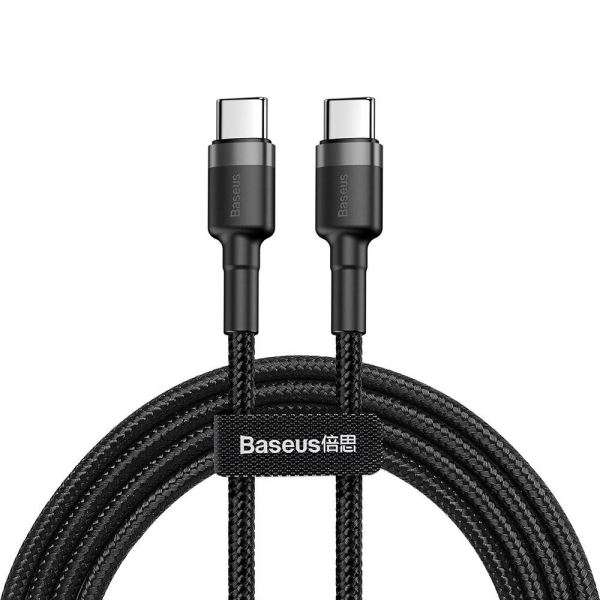 کابل USB-C باسئوس مدل Cafule PD طول 1 متر کابل USB-C باسئوس مدل Cafule PD طول 1 متر
