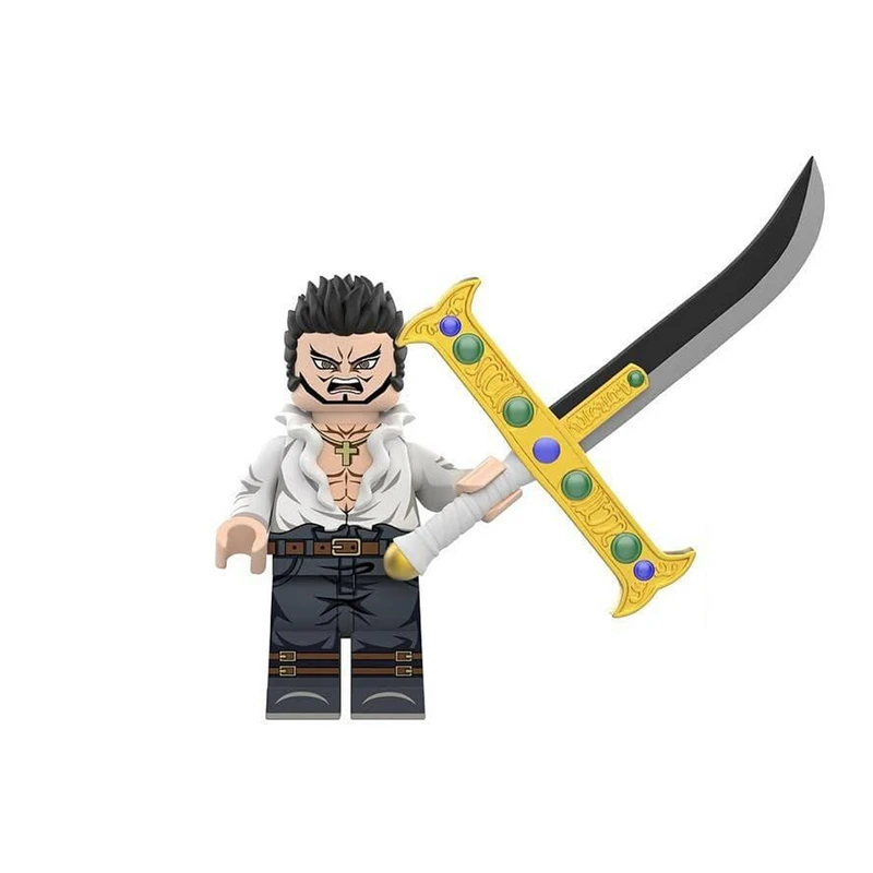 ساختنی 8 تکه برانت مدل مرد عصبانی با شمشیر زرد 