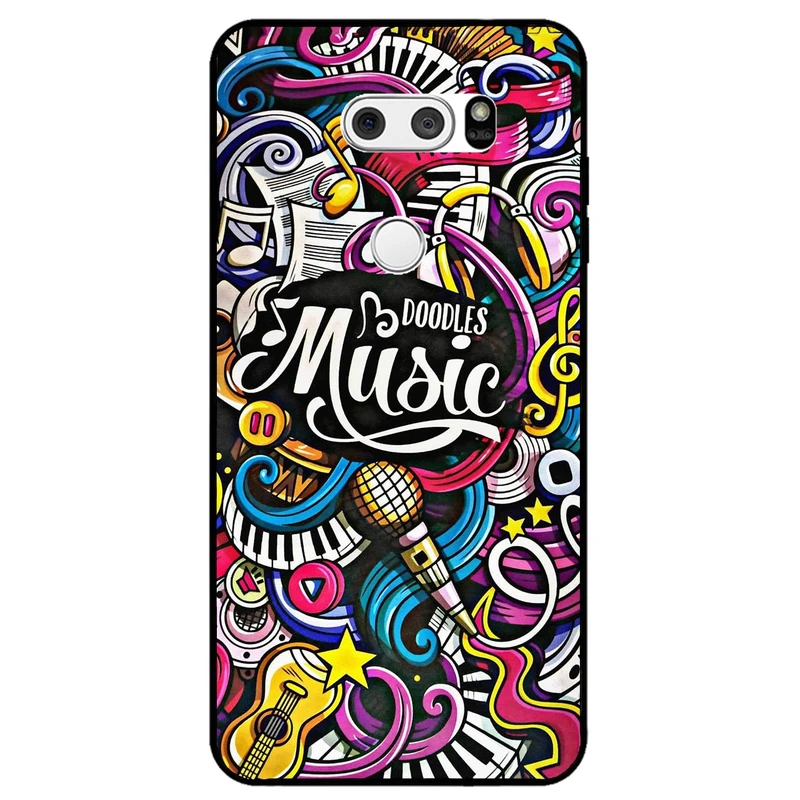 کاور مگافون طرح موزیک مدل 8241 مناسب برای گوشی موبایل ال جی V30