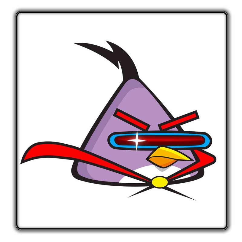 زیر لیوانی مدل Angry Birds کد 003