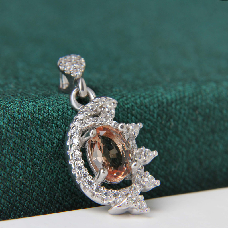 آویز گردنبند نقره زنانه مدل الکساندریت آبکاری رادیوم کد PKR_381 آویز گردنبند نقره زنانه مدل الکساندریت آبکاری رادیوم کد PKR_381