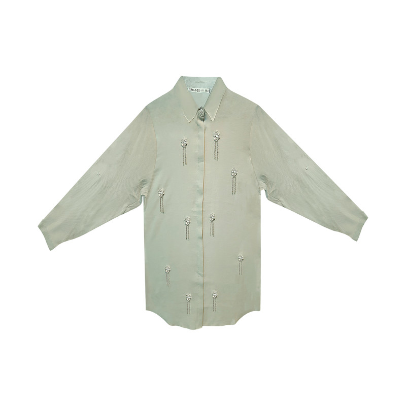 شومیز آستین بلند زنانه سالون مدل 0004