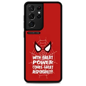 AKAM AMC-WSGS21U-SPIDER MAN17 Cover For Samsung Galaxy S21 Ultra