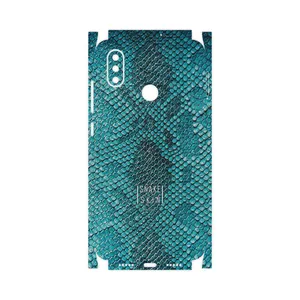 MAHOOT Blue Snake Skin-FullSkin Cover Sticker for Xiaomi Mi 8