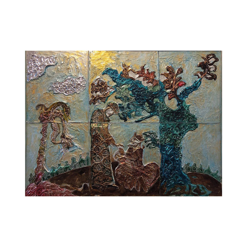 تابلو برجسته طرح روایت کد n002