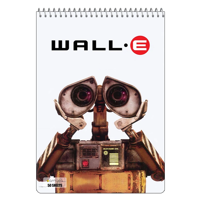 دفتر نقاشی 50 برگ سیمی کارنیکا طرح E WALL کد 54673