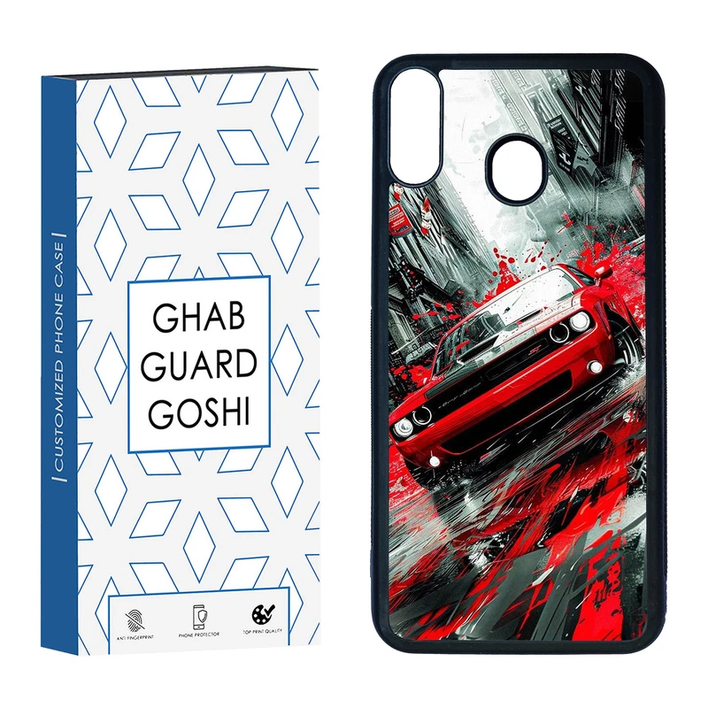 کاور قاب گارد گوشی طرح ماشین کد TPU-091 مناسب برای گوشی موبایل سامسونگ Galaxy M20