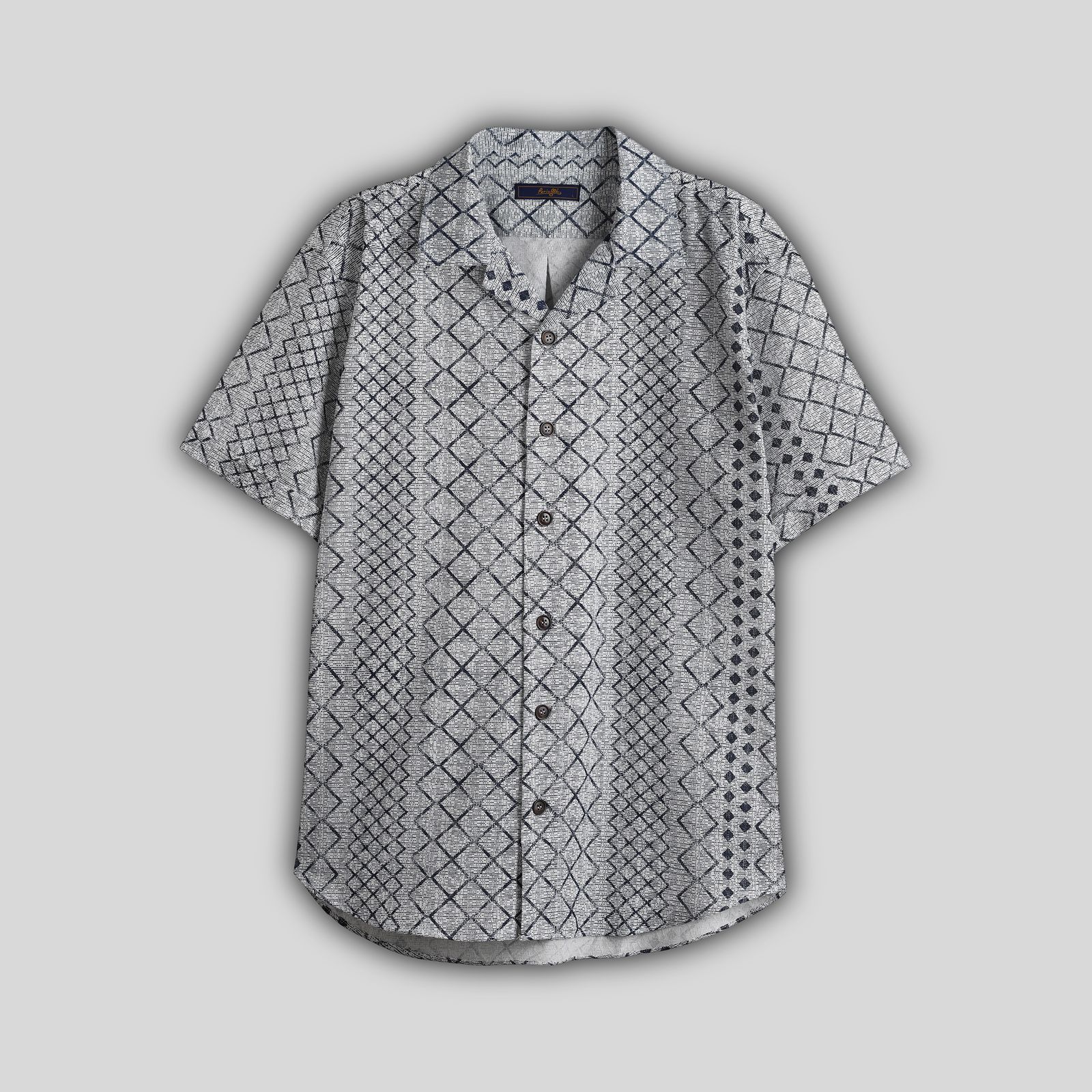 پیراهن آستین کوتاه یقه برگردان مردانه فریولی مدل 111200802 -  - 1