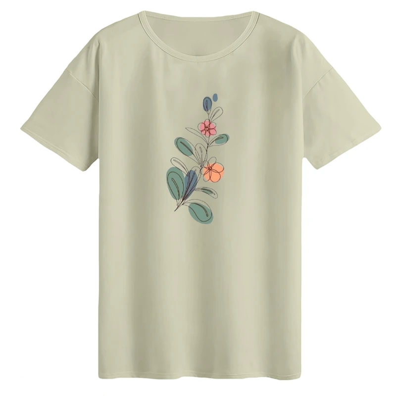 تی‌شرت لانگ آستین کوتاه زنانه مدل مینیمال کد3