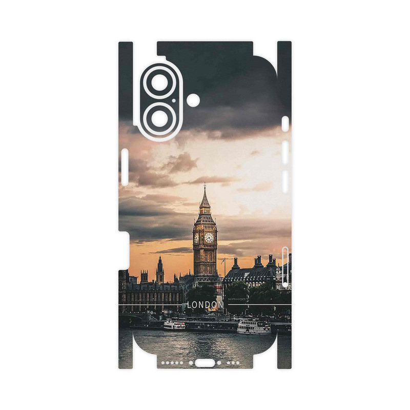 برچسب پوششی ماهوت مدل London_City-FullSkin مناسب برای گوشی موبایل اپل iPhone 16