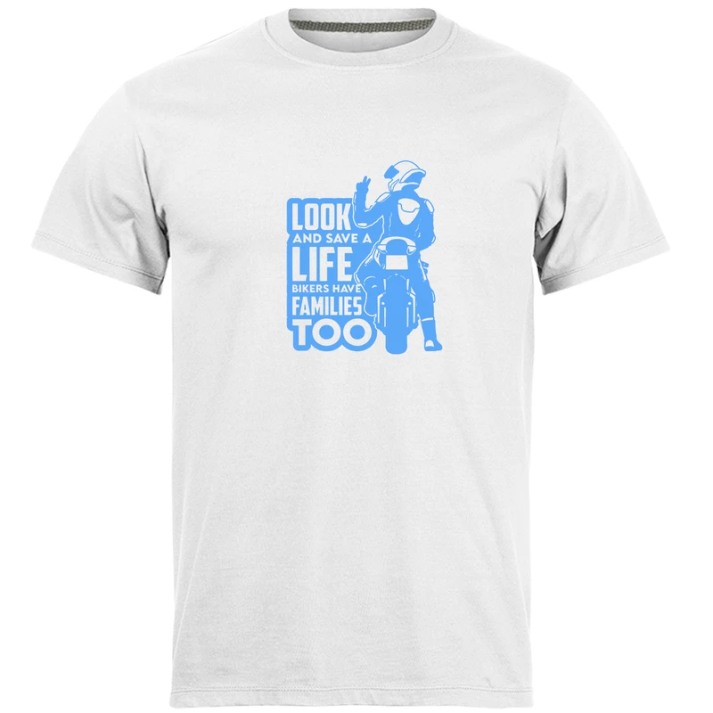 تی‌شرت آستین کوتاه مردانه مدل Look And Save A Life 222