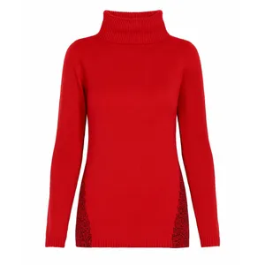 پلیور یقه اسکی زنانه مدل 23173