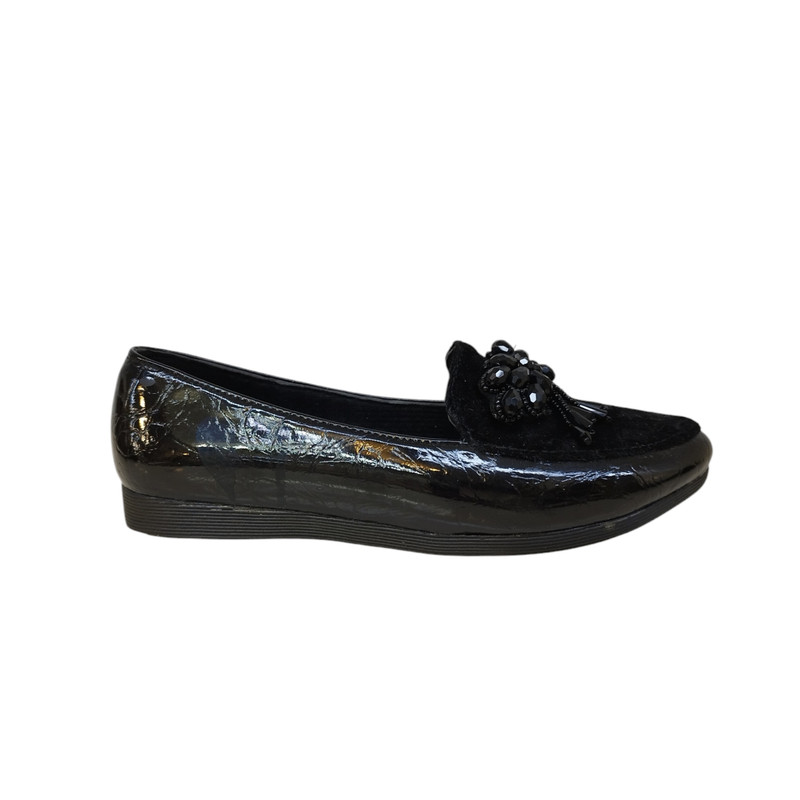 کفش زنانه مدل بیاله کد ABD 372 رنگ مشکی