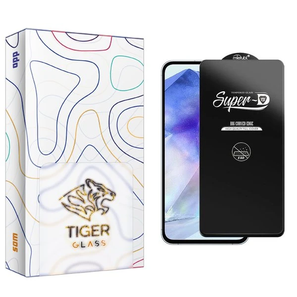 محافظ صفحه نمایش تایگر گلس مدل APL2 SuperD_ESD مناسب برای گوشی موبایل سامسونگ Galaxy A55