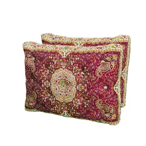 پشتی ترمه مدل خاتون بسته 2 عددی