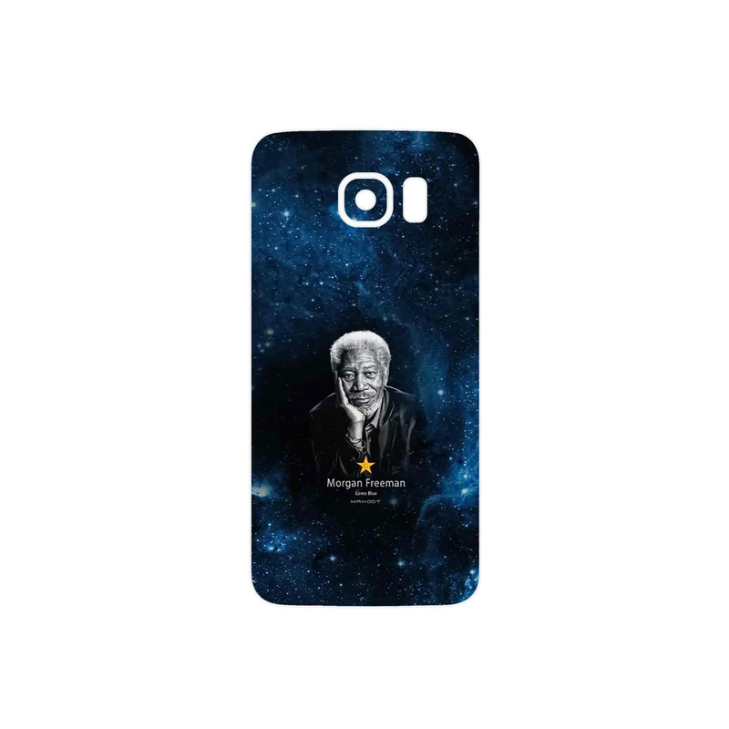 برچسب پوششی ماهوت مدل Morgan Freeman مناسب برای گوشی موبایل سامسونگ Galaxy S6