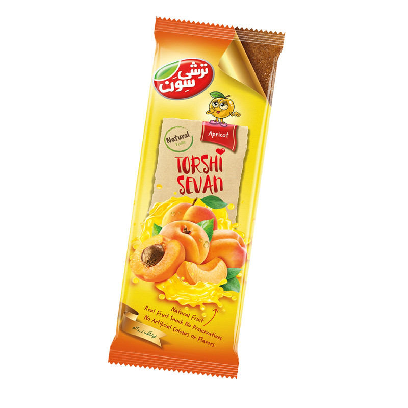 لواشک زردآلو فامیلا ترش سون - 100 گرم