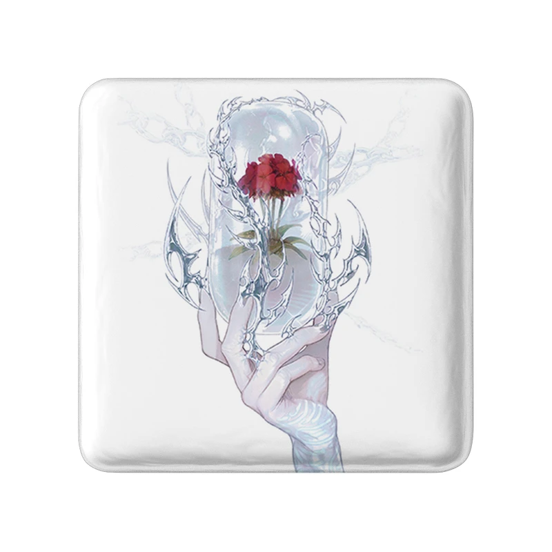 مگنت خندالو طرح میلینز انیمه تریگان (Trigun) مدل مربعی کد 36250