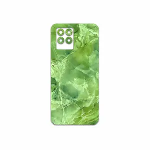 MAHOOT Green-Crystal-Marble Cover Sticker for Realme 8 Pro