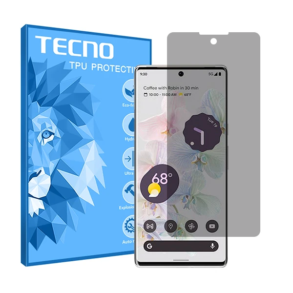 محافظ صفحه نمایش حریم شخصی تکنو مدل HyPRV مناسب برای گوشی موبایل گوگل Pixel 6 Pro