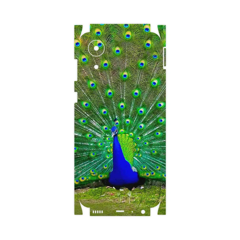 برچسب پوششی ماهوت مدل Peacock-FullSkin مناسب برای گوشی موبایل سامسونگ Galaxy A03 Core