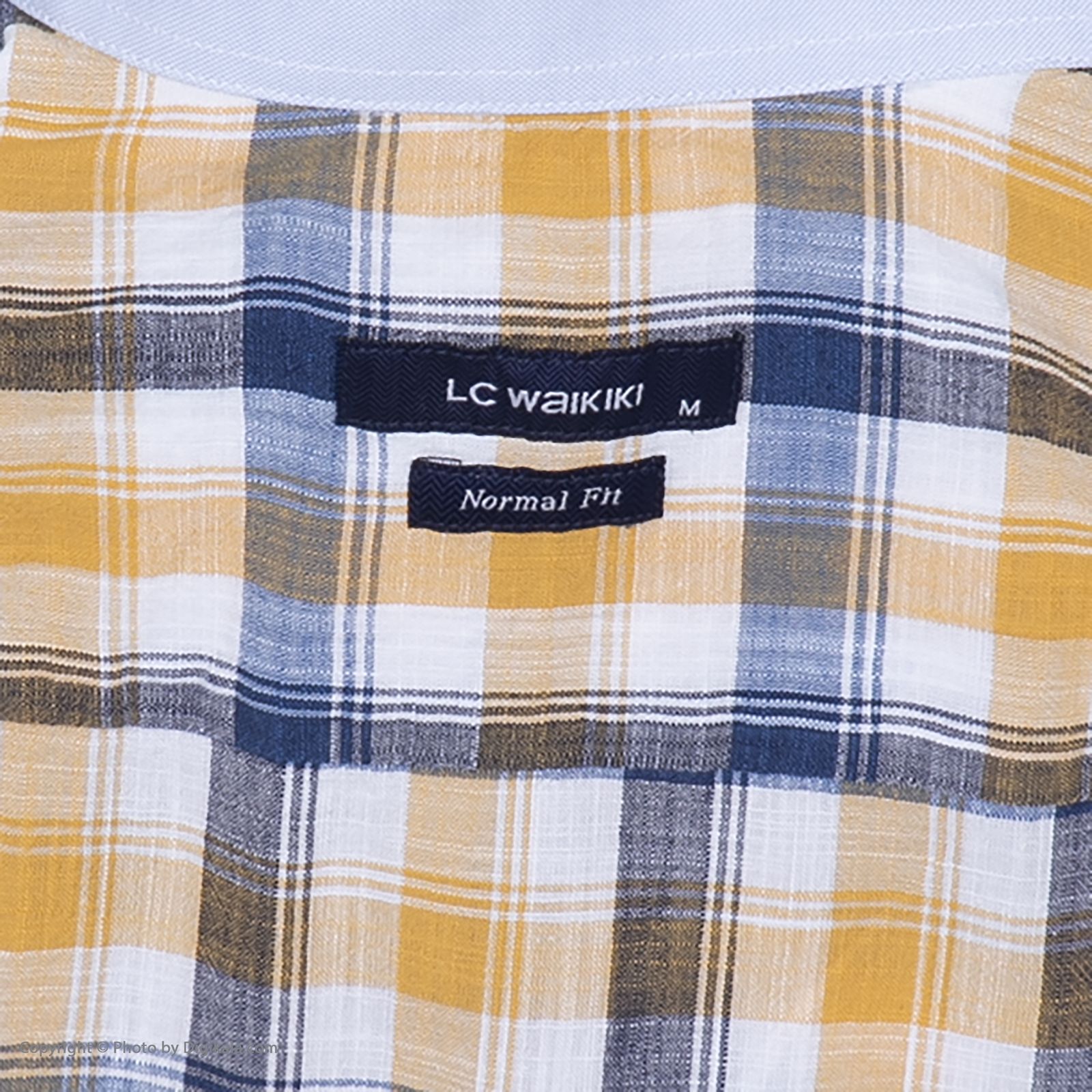 پیراهن مردانه ال سی وایکیکی مدل 0SQ212Z8-LQ2-YELLOWCHECKED -  - 6