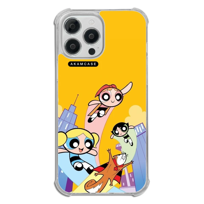 کاور آکام مدل AMCWTA13PROMAX-POWER PUFF GIRLS7  مناسب برای گوشی موبایل اپل iPhone 13 Pro Max