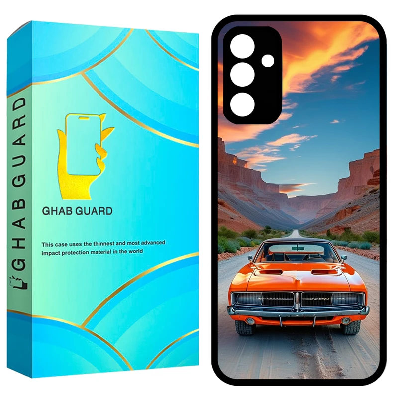 کاور قاب گارد طرح ماشین مدل GCHPA34 مناسب برای گوشی موبایل سامسونگ Galaxy A34 5G