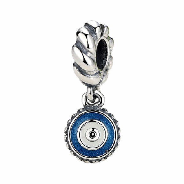 آویز گردنبند و دستبند نقره زنانه پاندورا مدل Evil Eye