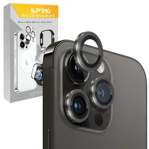 Sprig Metal-Ring Lens Protector suitable for Apple iPhone 15 pro / 15 Pro Max