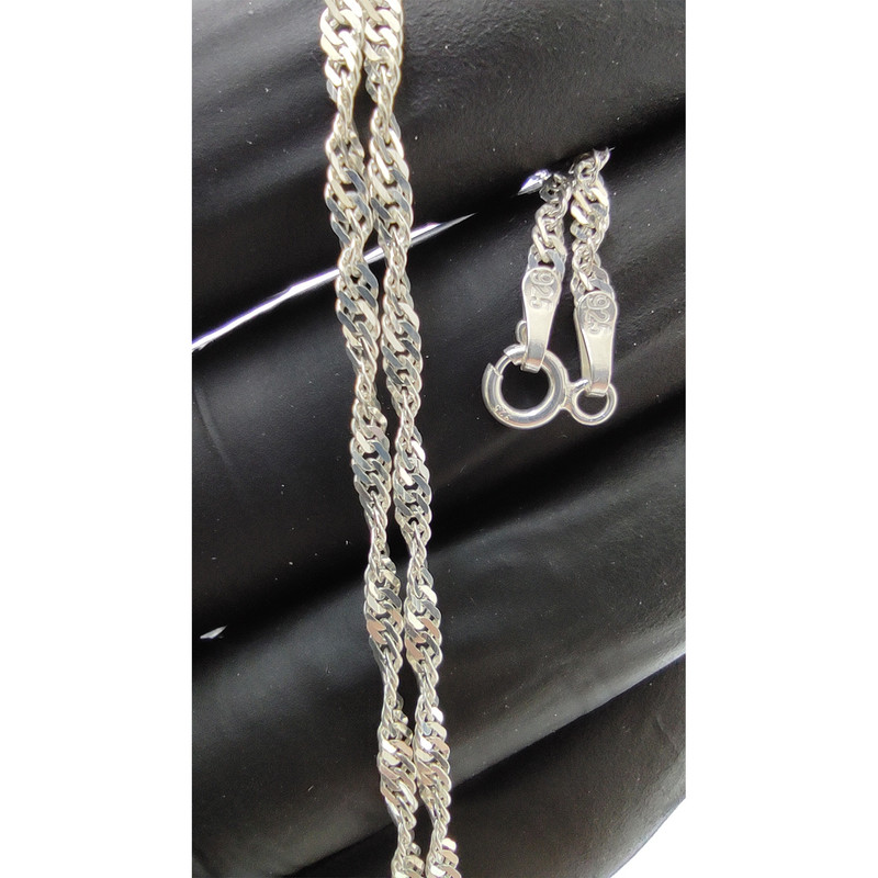 زنجیر نقره زنانه صدراجويا كدBFT4.70