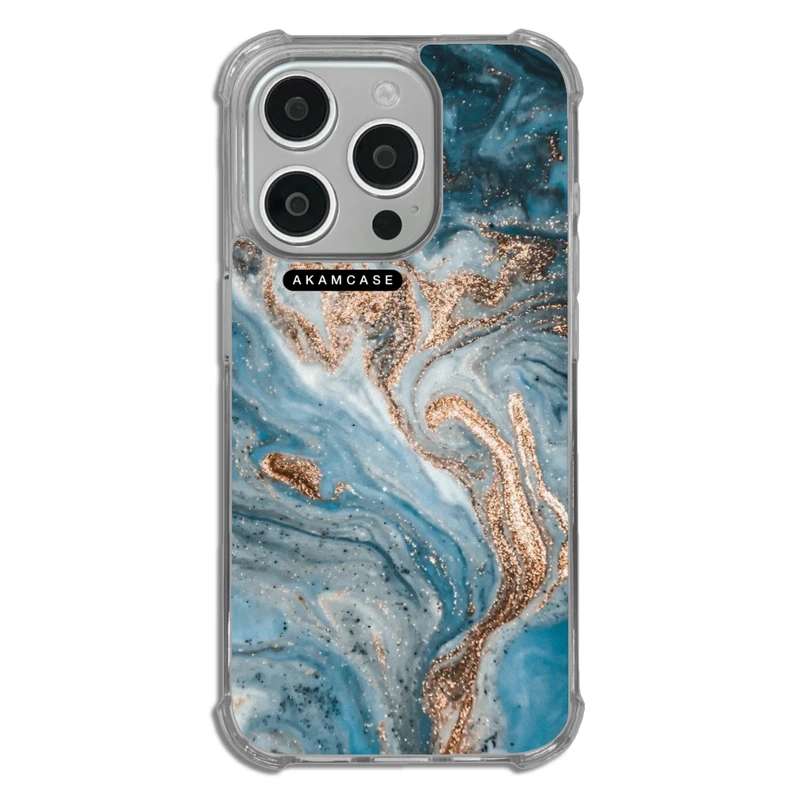 کاور آکام مدل AMCWTA15PRO-MARBEL14 مناسب برای گوشی موبایل اپل iPhone 15 Pro