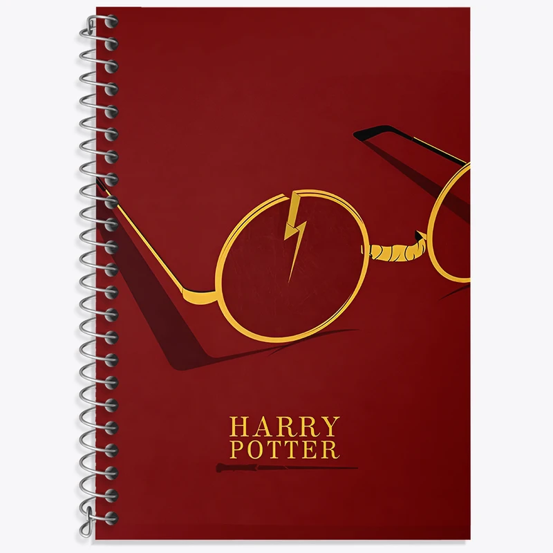 دفتر نت موسیقی 50 برگ خندالو طرح هری پاتر (Harry Potter) کد N2100