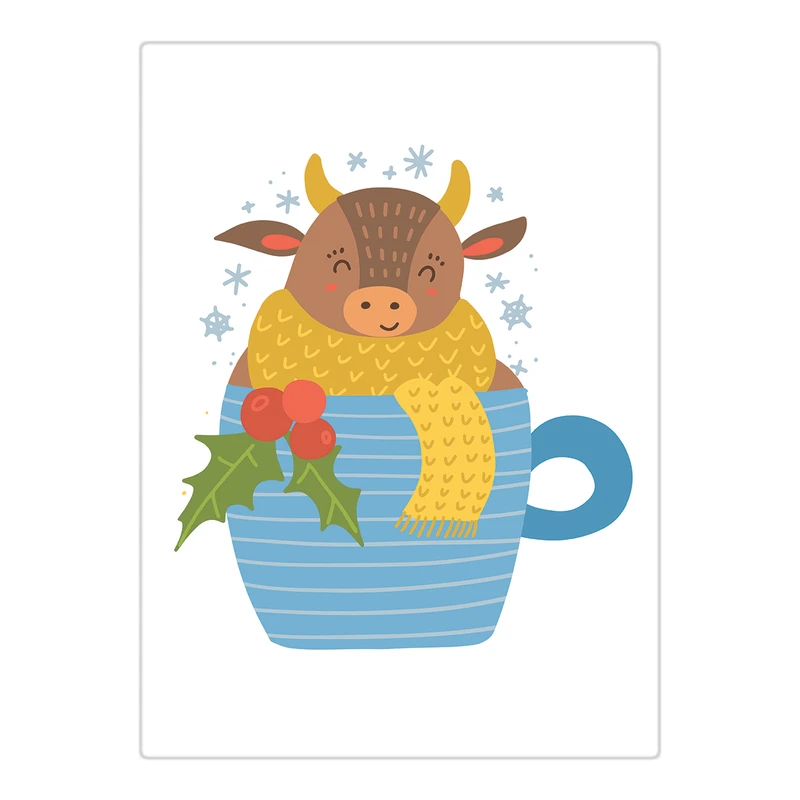 استیکر مدل COWCUP-ST007