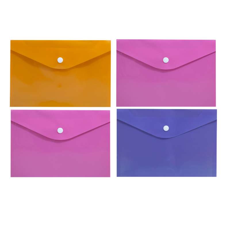 پوشه دکمه دار مدل A.5 بسته 4 عددی