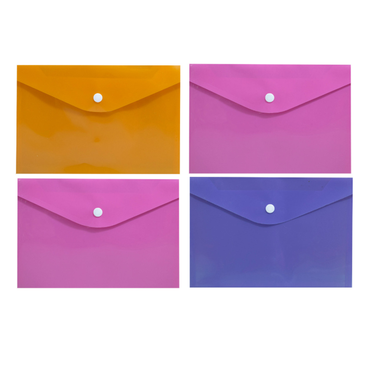 پوشه دکمه دار مدل A.5 بسته 4 عددی پوشه دکمه دار مدل A.5 بسته 4 عددی