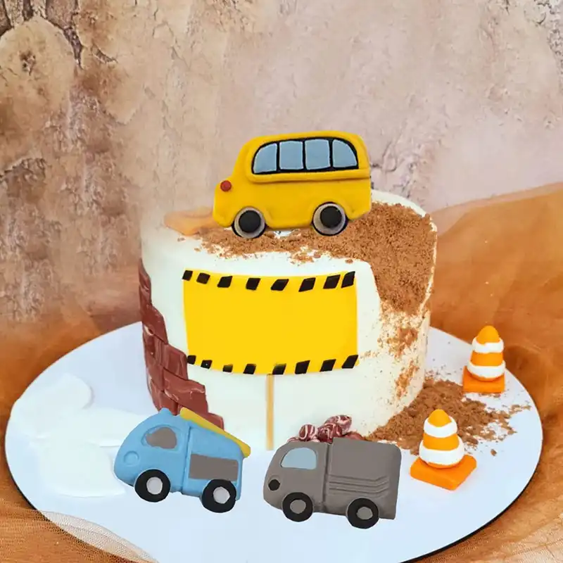 قالب فوندانت به گز مدل ماشین امداد